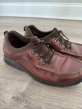Cole Haan Country Brown Leather Casual Shoes with Nike Air sole!